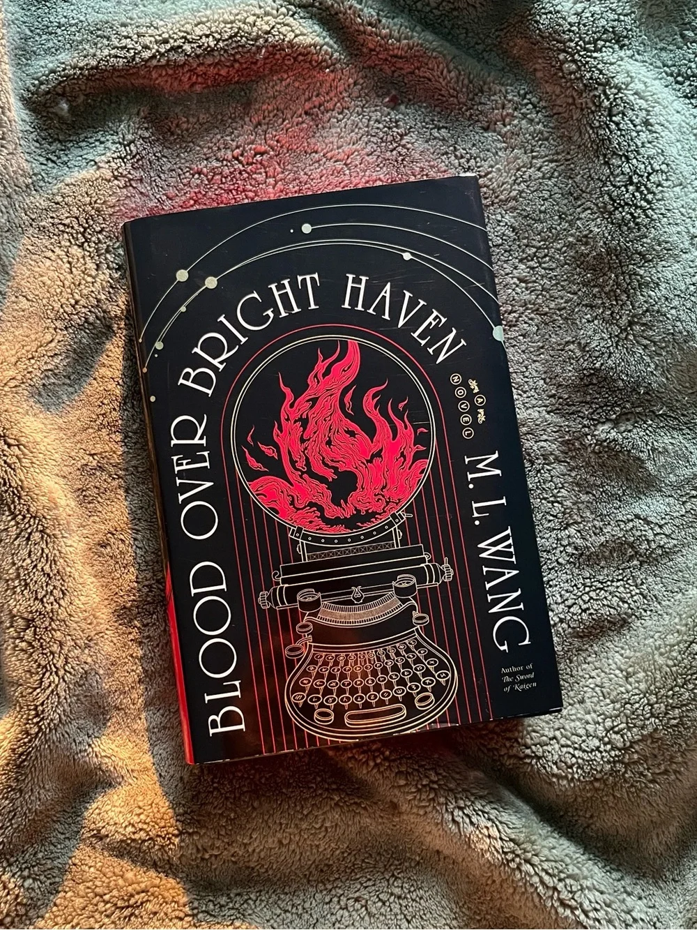 blood over bright haven by m. l. wang hardcover fantasy book